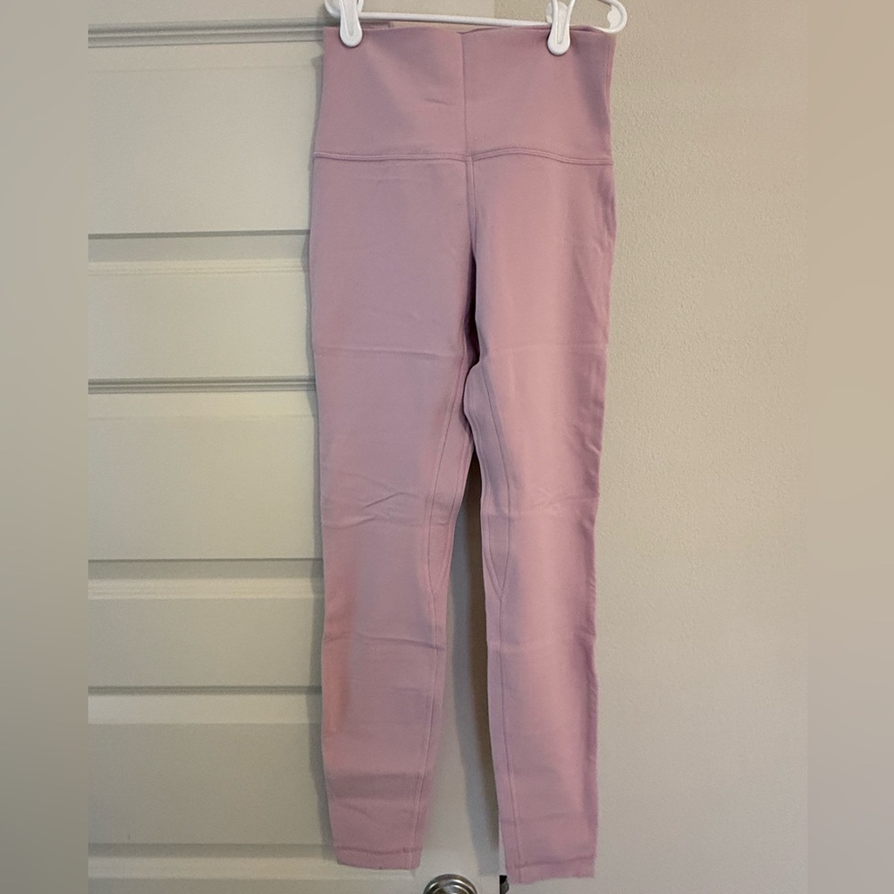 Lululemon High Rise 28” Leggings in Pink